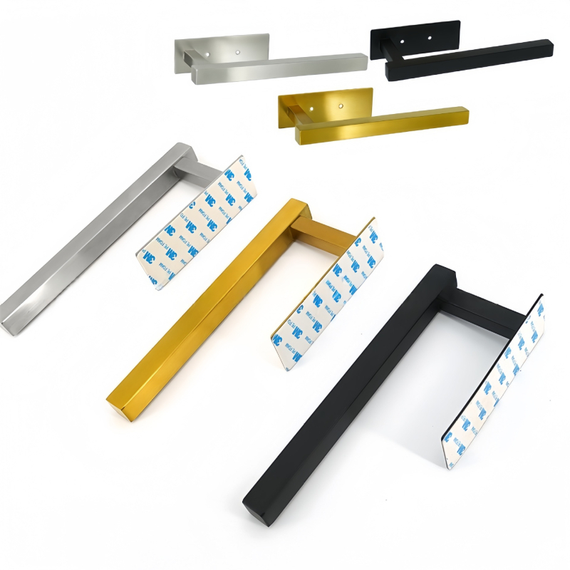 Suport de perete pentru hârtie igienică și prosoape, din oțel inoxidabil 304, autoadeziv, montaj fără găuri, cu cârlig, 1 nivel, baie