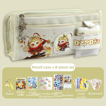 Платен пенал за моливи с тема Monkey King, детски стил, за момичета