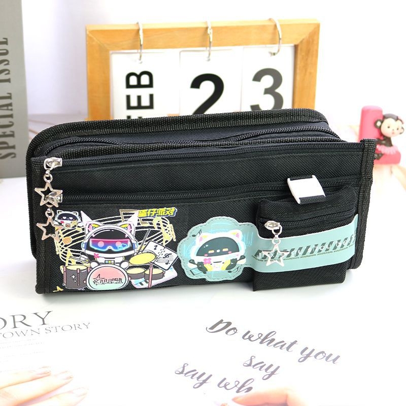 Калъф за моливи от платно, детски стил, за момичета, Марка: Other