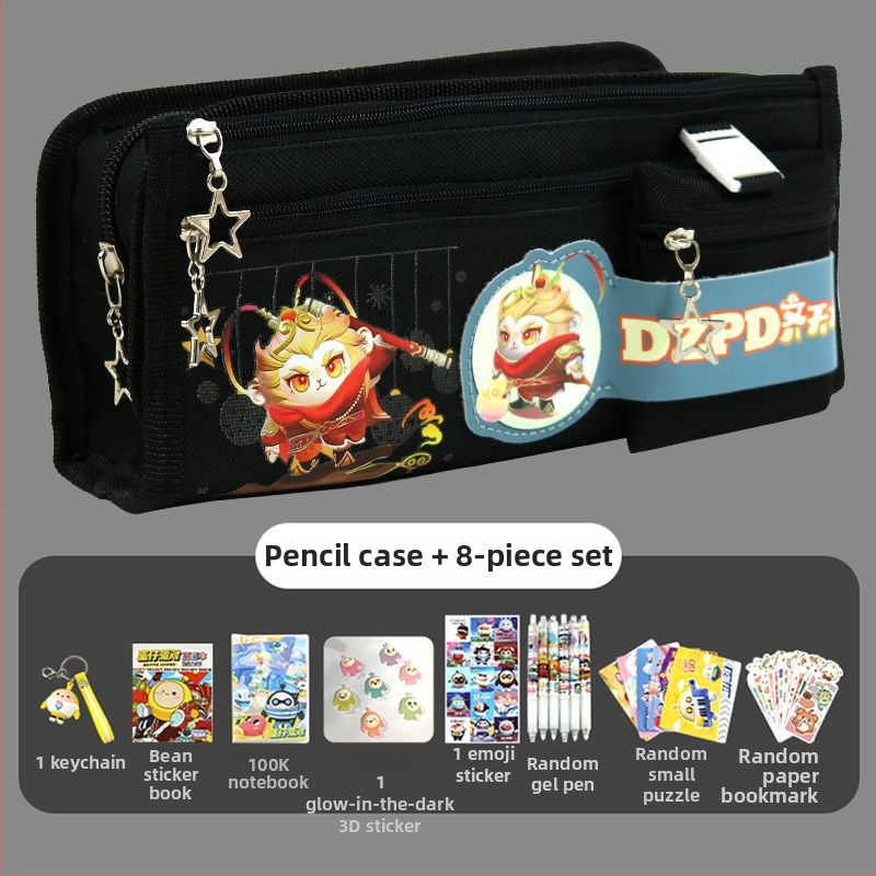 Pieštukų dėklas iš kanvos, vaikiško stiliaus, mergaitėms, Prekės ženklas: Other