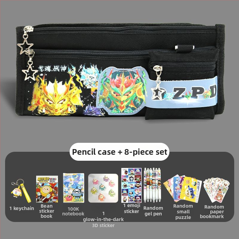 Pieštukų dėklas iš kanvos, vaikiško stiliaus, mergaitėms, Prekės ženklas: Other