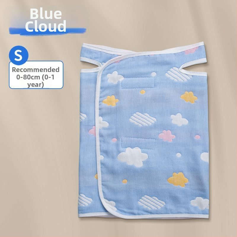 Vaiko pilvo uždangalas – 100% medvilnė, plonas pavasario–vasaros laikotarpiui, užtikrina šilumą ir apsaugo nuo šalčio bei slydimo per miegą