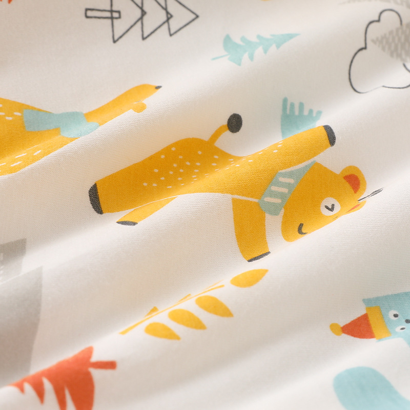 Hálózsák csecsemőknek, 1–3 éveseknek, állandó hőmérséklet, vastag pamut töltet, mesefigurás minta, téli használat