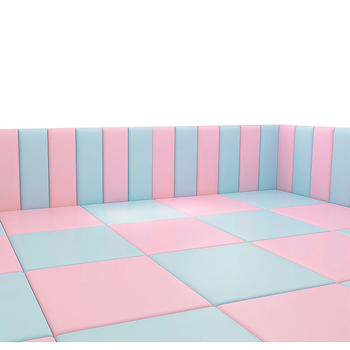 PVC falvédő párna edzőteremhez és beltéri terekhez, egyszerű, modern stílus, egyszínű mintázat, testre szabható, alkalmas nappalikba, hálószobákba és kereskedelmi helyiségekbe