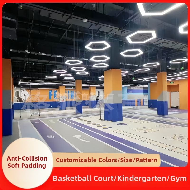 PVC sienu paneļi sporta zālēm un iekštelpām, vienkāršs mūsdienīgs stils, vienkrāsains raksts, pielāgojams, piemērots dzīvojamām telpām, guļamistabām un komerciāliem īpašumiem