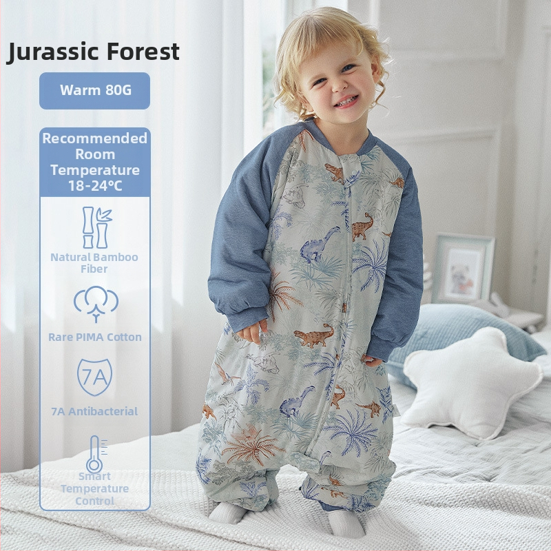 Beebide magamiskott jagatud jalgadega, kogu aasta vältel, 100% puuvillane kangas, Space Cotton täidis, bränd Little andan.