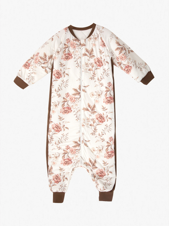 Dječja spavaća vreća s dizajnom podijeljenih nogu, Space Cotton punilo, vanjski materijal od vlakana bambusa i poliesterska podstava