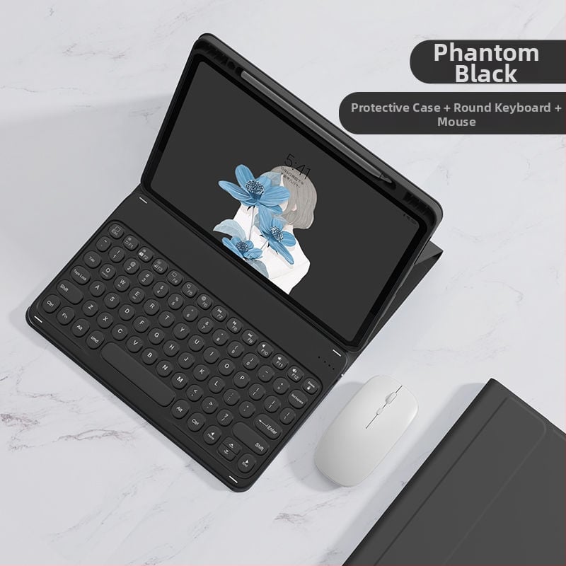 Integrovaný kryt s Bluetooth klávesnicou pre iPad s magnetickým uchytením a držiakom na pero (kompatibilný s iPad Mini 6 a iPad Pro 11)
