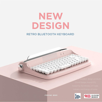 Bezdrôtová Bluetooth klávesnica, univerzálna kompatibilita, ergonomický dizajn, OEM spracovanie, hmotnosť 230 g