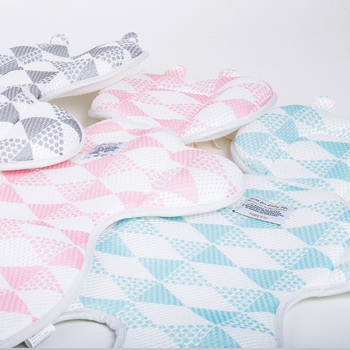 Covoraș pentru căruciorul bebelușului - design sandwich 3D respirabil, cu urechi de urs, strat dublu, poliester, pentru 1–2 ani, personalizabil