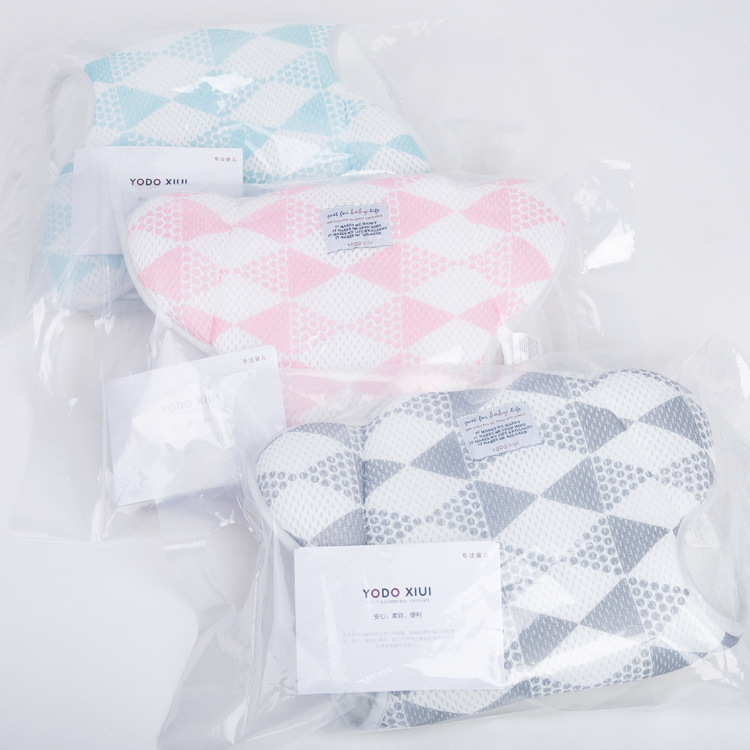 Covoraș pentru căruciorul bebelușului - design sandwich 3D respirabil, cu urechi de urs, strat dublu, poliester, pentru 1–2 ani, personalizabil