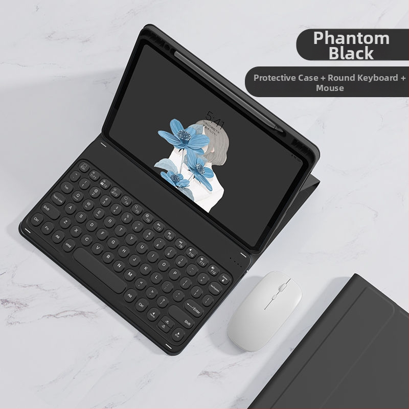Ochranný obal s integrovanou Bluetooth klávesnicou, magnetickým uzáverom a priehradkou na pero
