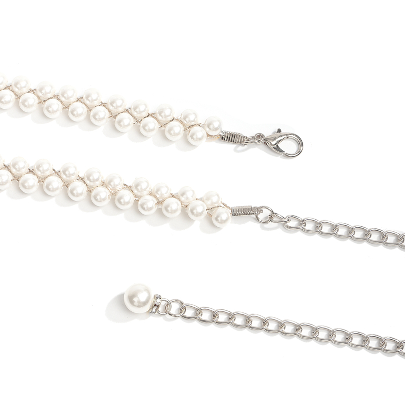 Lanț talie din metal, stil versatil, cu o singură buclă, pentru femei, toate sezoanele