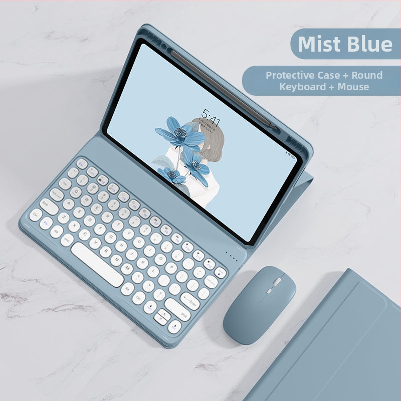 Ochranný obal na iPad s integrovanou Bluetooth klávesnicou, magnetickým uchytením a priehradkou na stylus