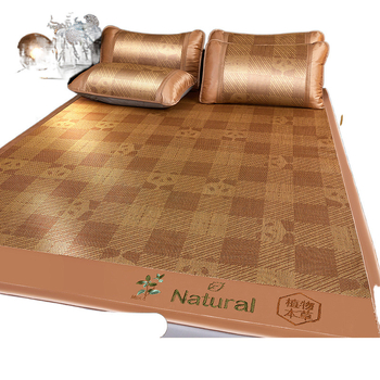 Sulankstomas ledinio šilko vėsinimo kilimėlis lovai, Jacquard pynimas, cheminė pluoštas