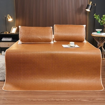 Atvėsinantis lovos kilimėlis, sulankstomas dizainas, viskozės pluoštas (ice silk), susiūtas audinys (spliced), naujasis kinų stilius