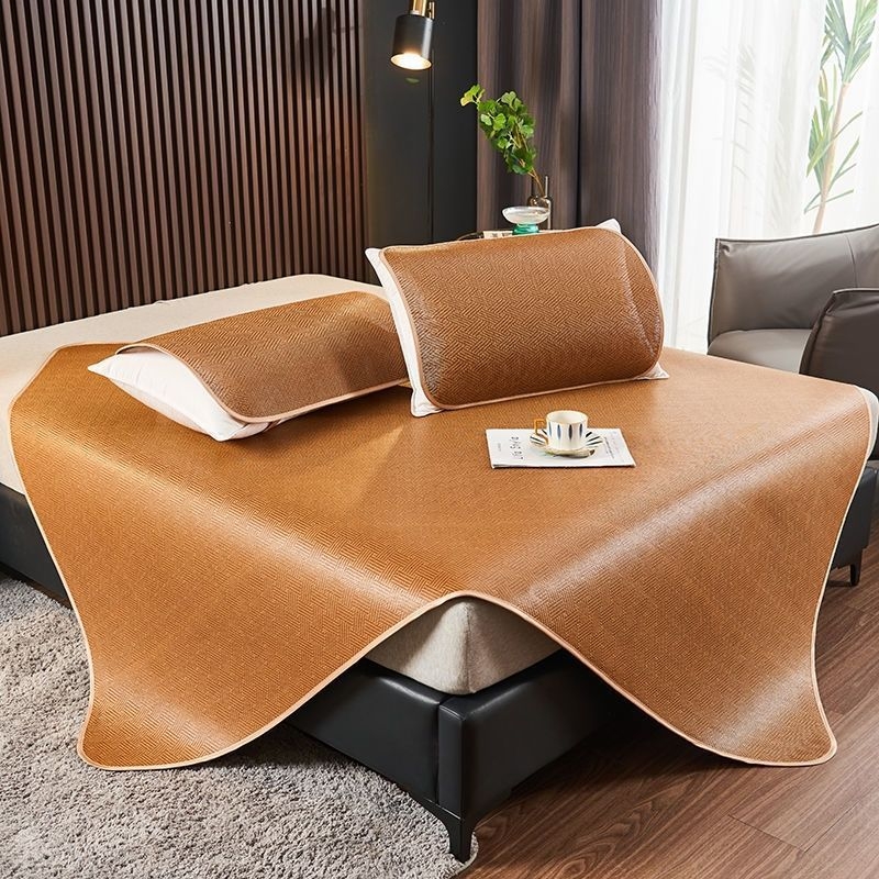 Atvėsinantis lovos kilimėlis, sulankstomas dizainas, viskozės pluoštas (ice silk), susiūtas audinys (spliced), naujasis kinų stilius