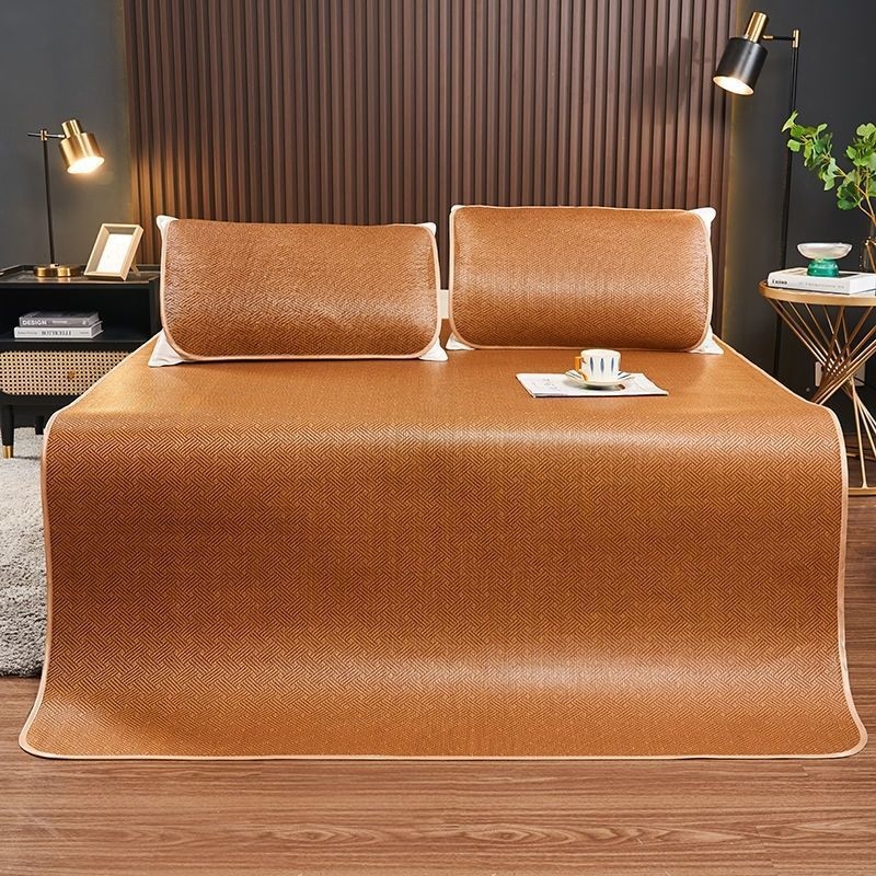 Atvėsinantis lovos kilimėlis, sulankstomas dizainas, viskozės pluoštas (ice silk), susiūtas audinys (spliced), naujasis kinų stilius