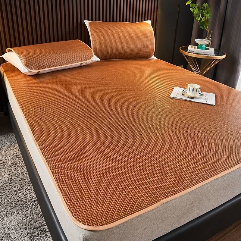 Atvėsinantis lovos kilimėlis, sulankstomas dizainas, viskozės pluoštas (ice silk), susiūtas audinys (spliced), naujasis kinų stilius