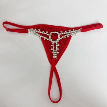 Strasszos négyszögletes testlánc, alacsony derék, női bikini testlánc, nyár 2025