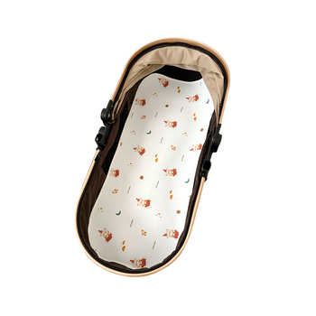 Bethmei covoraș pentru cărucior din fibre de bambus, respirabil pentru bebeluși 0-1 ani