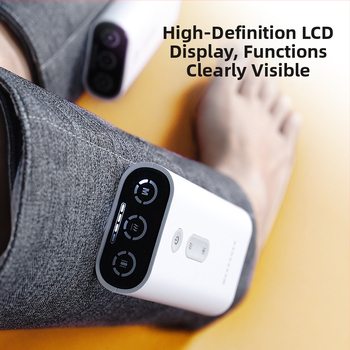 Kojų masažuoklis, modelis K705, infraraudonųjų spindulių šviesa, 3 lygiai, pneumatinis suspaudimas/motorinis vibravimas, svoris 454 g