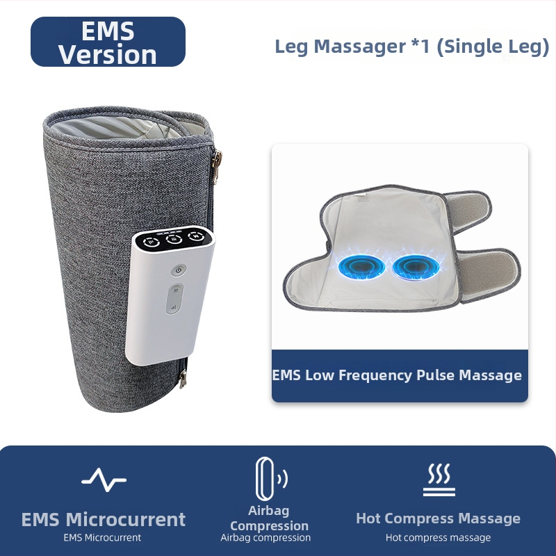 Kojų masažuoklis, modelis K705, infraraudonųjų spindulių šviesa, 3 lygiai, pneumatinis suspaudimas/motorinis vibravimas, svoris 454 g