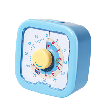 Vizualni timer za djecu s crtić dizajnom, ABS kućište, alarmni sat za učenje i domaće zadaće