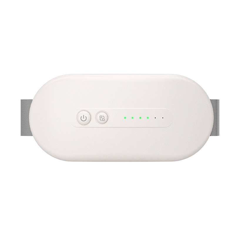 Centură de masaj pentru talie cu încălzire infraroșu și vibrație cu mai multe puncte, model LSP-1, reîncărcabilă, temporizator, temperatură 45-65°C