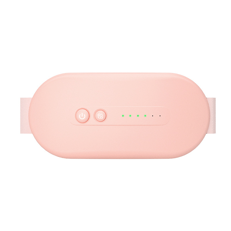 Centură de masaj pentru talie cu încălzire infraroșu și vibrație cu mai multe puncte, model LSP-1, reîncărcabilă, temporizator, temperatură 45-65°C