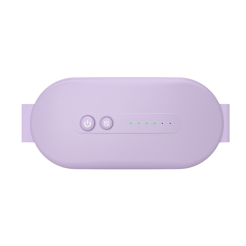 Centură de masaj pentru talie cu încălzire infraroșu și vibrație cu mai multe puncte, model LSP-1, reîncărcabilă, temporizator, temperatură 45-65°C