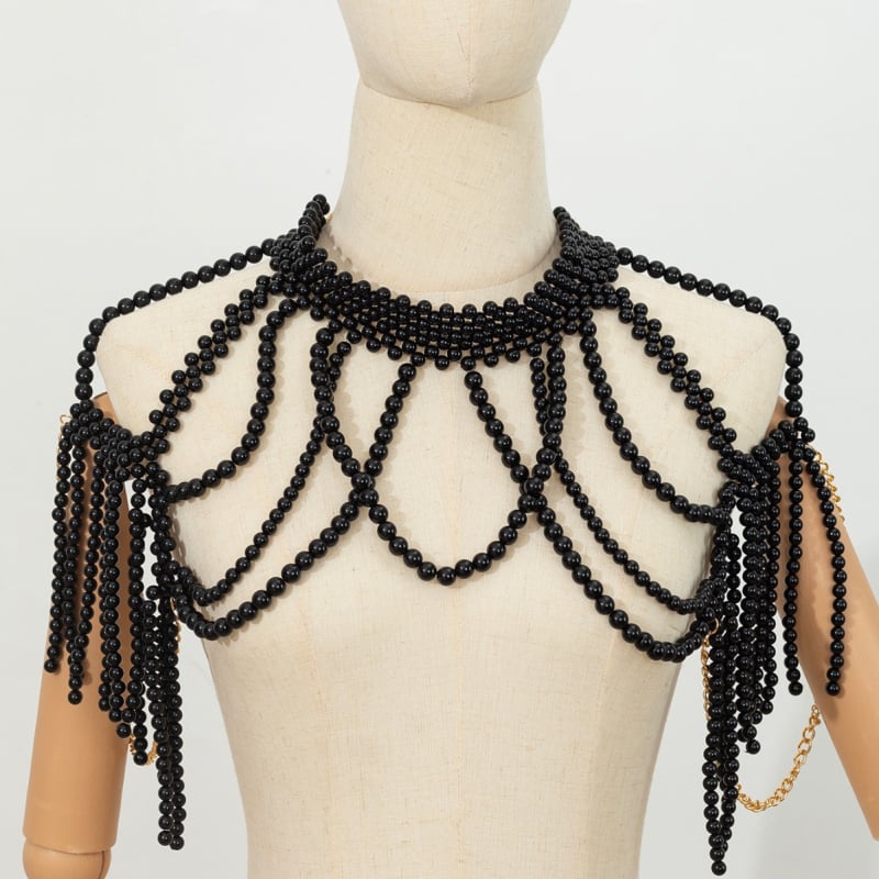Choker ogrlica – Sexy Joker stil (Materijal: ABS smola; Stil: Sexy Joker; Sezona: proljeće 2025)