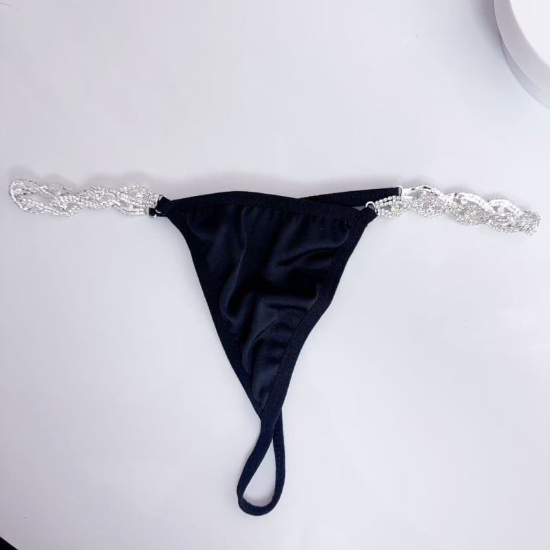 Lanac za tijelo s kristalima i geometrijskim spojnicama za bikini, proljeće 2025