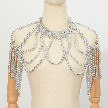 Ogrlica ar masīvā goliera dizainu, ABS sveķi, Sexy Joker stils, Pavasaris 2025