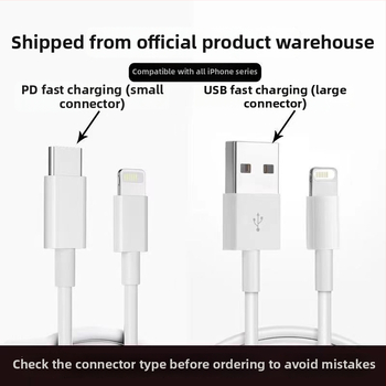 Junlang PD USB andmekaabel kiirlaadimiseks iPhone 6–14