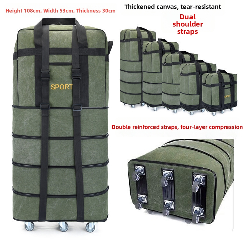 Drobė Duffel kelionėms – Prekės ženklas T6, Unisex, Raidės raštas, Kvėpuojantis, Dėvėjimui atsparus, Smūgiams atsparus