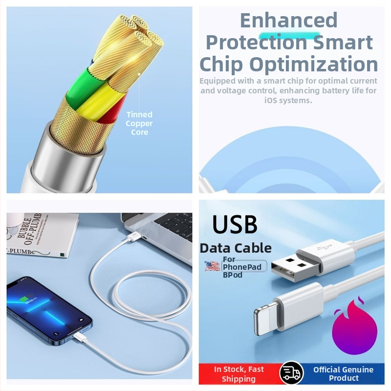 Junlang PD USB andmekabel kiire laadimisega iPhone 6–14