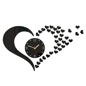 Zidni sat s akrilnim pravokutnim kućištem i oglednim brojčanikom; pogon Seiko 5168S, baterijsko napajanje, jednostrana, tih rad, kazaljke i brojevi