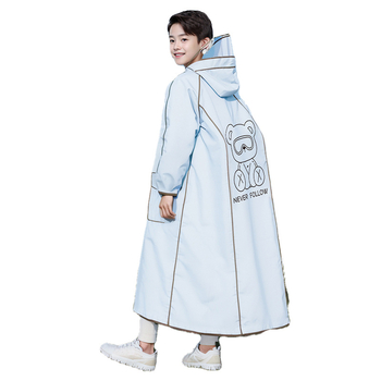 Vaikų lietaus pončas, EVA audinys, 0,16 mm storio, vaikams, modernus minimalistinis stilius