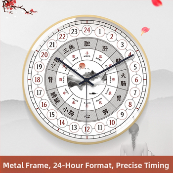 Fali kvaros óra, kör alakú, egyoldalas, fém ház, 4 cm vastagság, számlap laminált papírból, elemmel működik, modern minimalist design