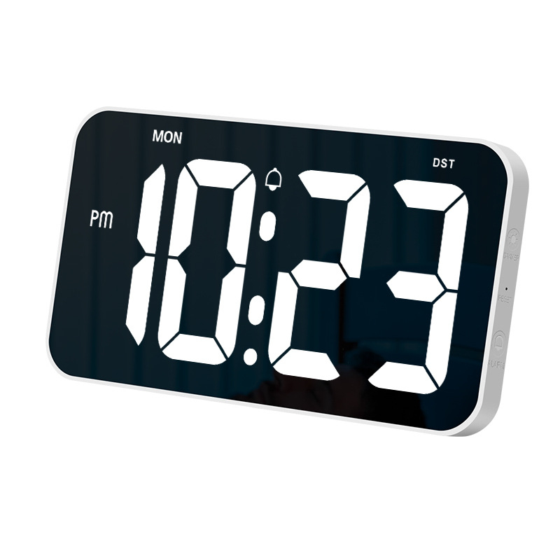 Budilica GTJP23500 s digitalnim LED zaslonom, velikim zaslonom, tjednim prikazom i funkcijom alarma