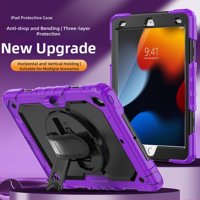 Silikona aizsargkorpuss Apple iPad Pro 11 collas, iPad Air 11 collas un iPad 10. paaudzes | Šoks-kvalifikācijas, Pirkstu nospiedumu pretestība, Kritumu aizsardzība