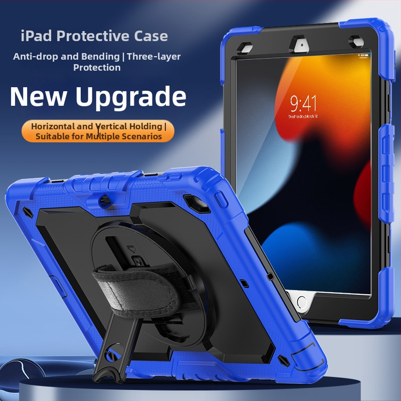 Silikona aizsargkorpuss Apple iPad Pro 11 collas, iPad Air 11 collas un iPad 10. paaudzes | Šoks-kvalifikācijas, Pirkstu nospiedumu pretestība, Kritumu aizsardzība