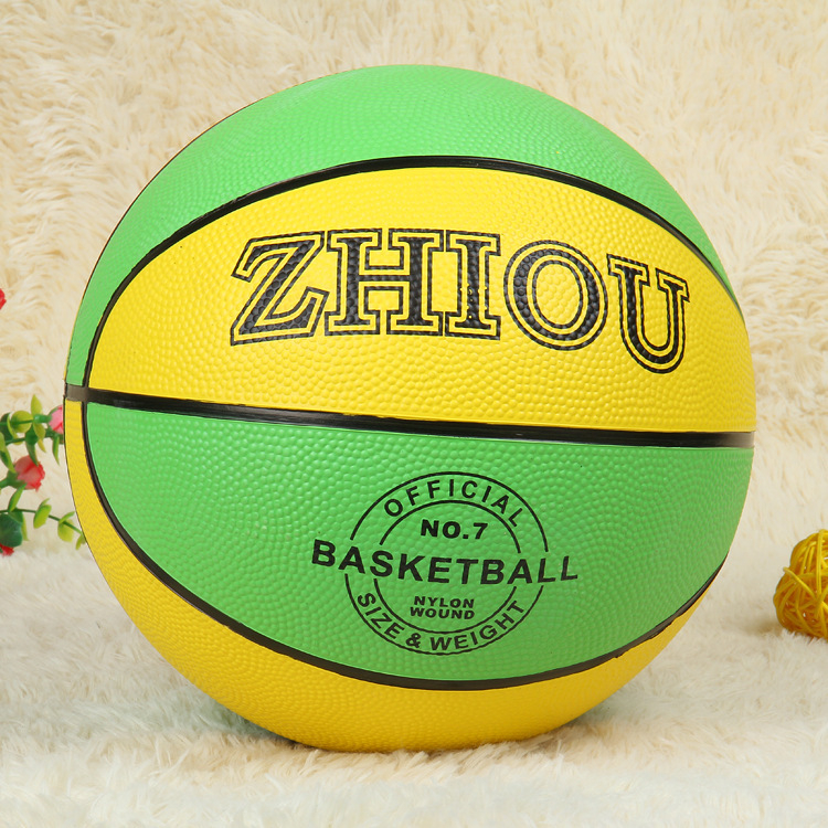 Gumijas basketbola bumba Nr. 3 – Zhejiang izcelsme, logotipa drukāšana, pielāgota apstrāde