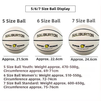 Svetelná vonkajšia PU basketbalová lopta – odolná voči opotrebeniu, s možnosťou vlastného loga