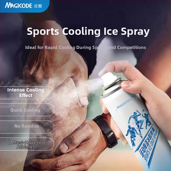 Sporta dzesējošais sprejs muskuļiem – dzesēšana, auksts kompres, saldēšanas sprejs sviedru mazināšanai un pirmā palīdzība basketbolā un futbolā