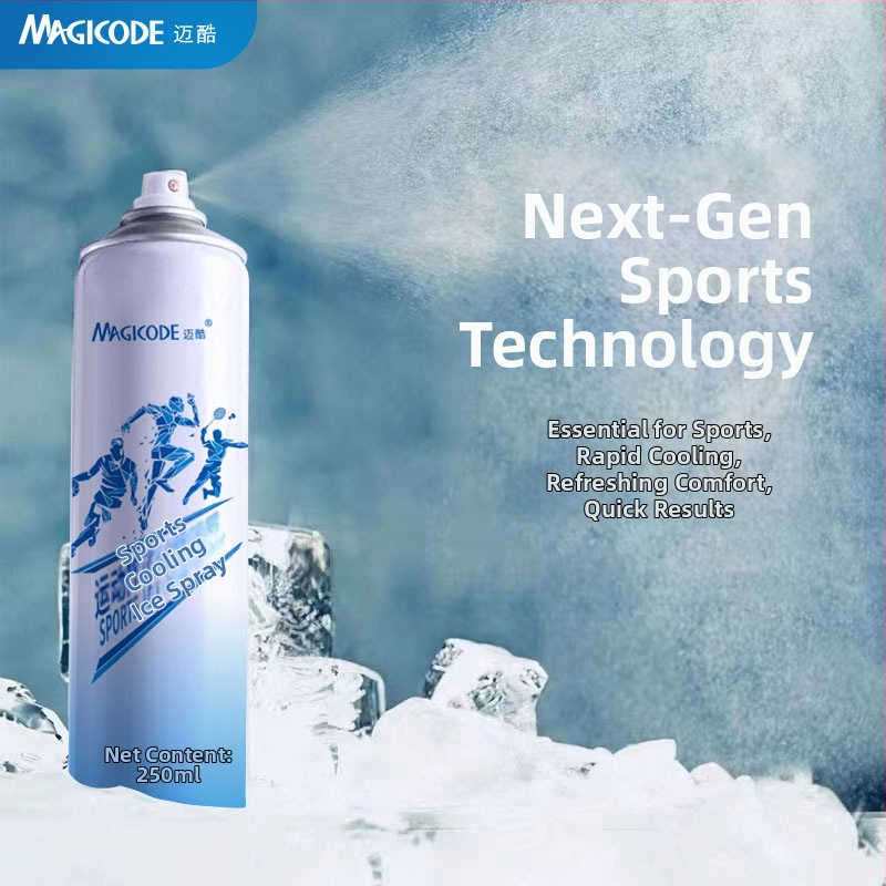 Sporta dzesējošais sprejs muskuļiem – dzesēšana, auksts kompres, saldēšanas sprejs sviedru mazināšanai un pirmā palīdzība basketbolā un futbolā