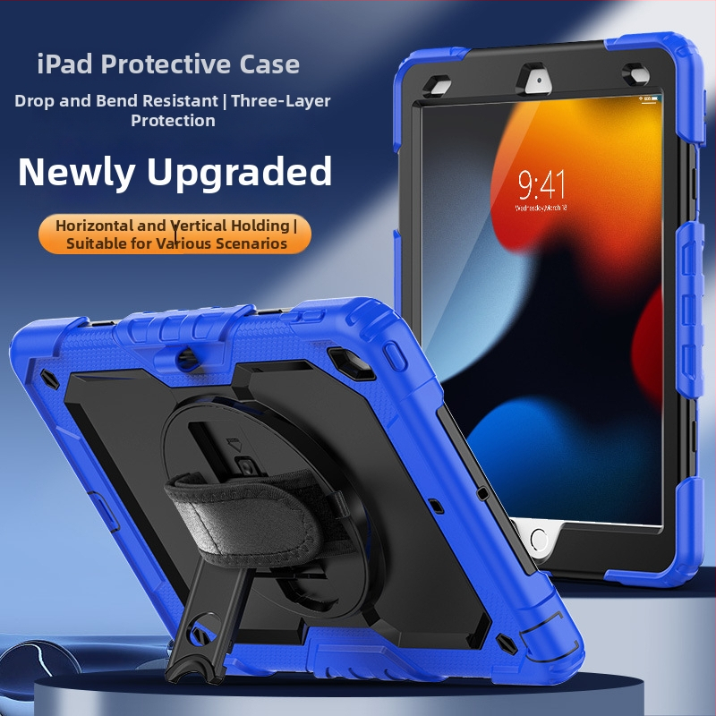 Silicone maciņš Apple iPad — pilna aizsardzība, triecienizturīgs, pret pirkstu nospiedumiem, gravējums imprint, pielāgojams