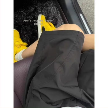 Vīriešu sporta šorti kapri garumā, 90% poliester, elastīgi, vasara 2025