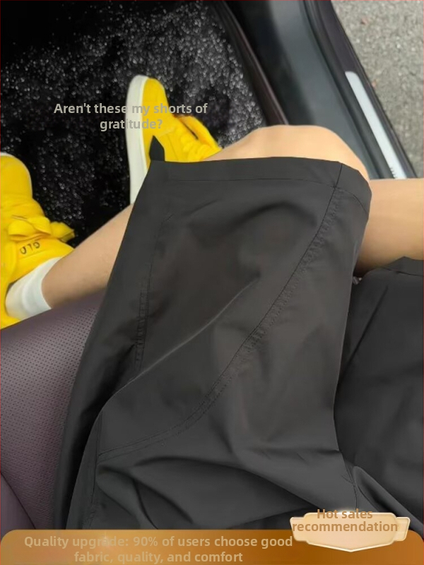 Vīriešu sporta šorti kapri garumā, 90% poliester, elastīgi, vasara 2025